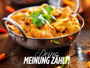 Indisches 3-Gänge-Menü